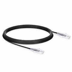33ft Slim High-Flex Cat6a UTP Ethernet Patch Cable, Snagless Plug High Speed Network Cord for Office & Home Networking