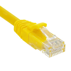 3 Foot Bulk CAT6 UTP LAN Patch Cords Plug High-Speed Yellow Network Cable